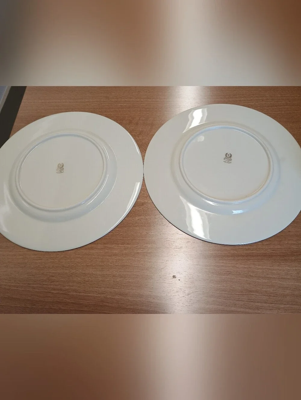 Elegant Lenox Montclair Dinner Plates with Platimum Rim - Set of 6